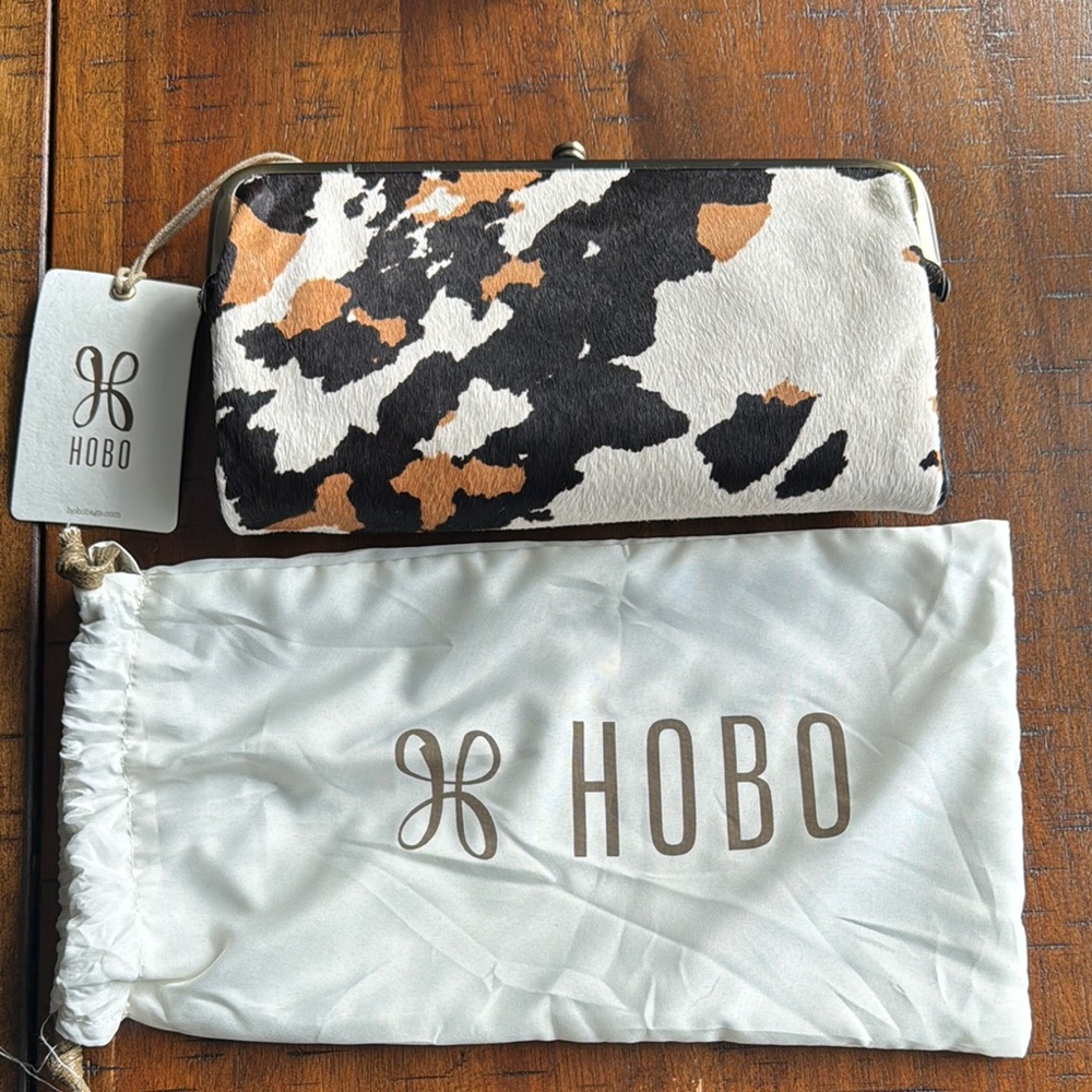 Hobo Cowhide Clutch Wallet